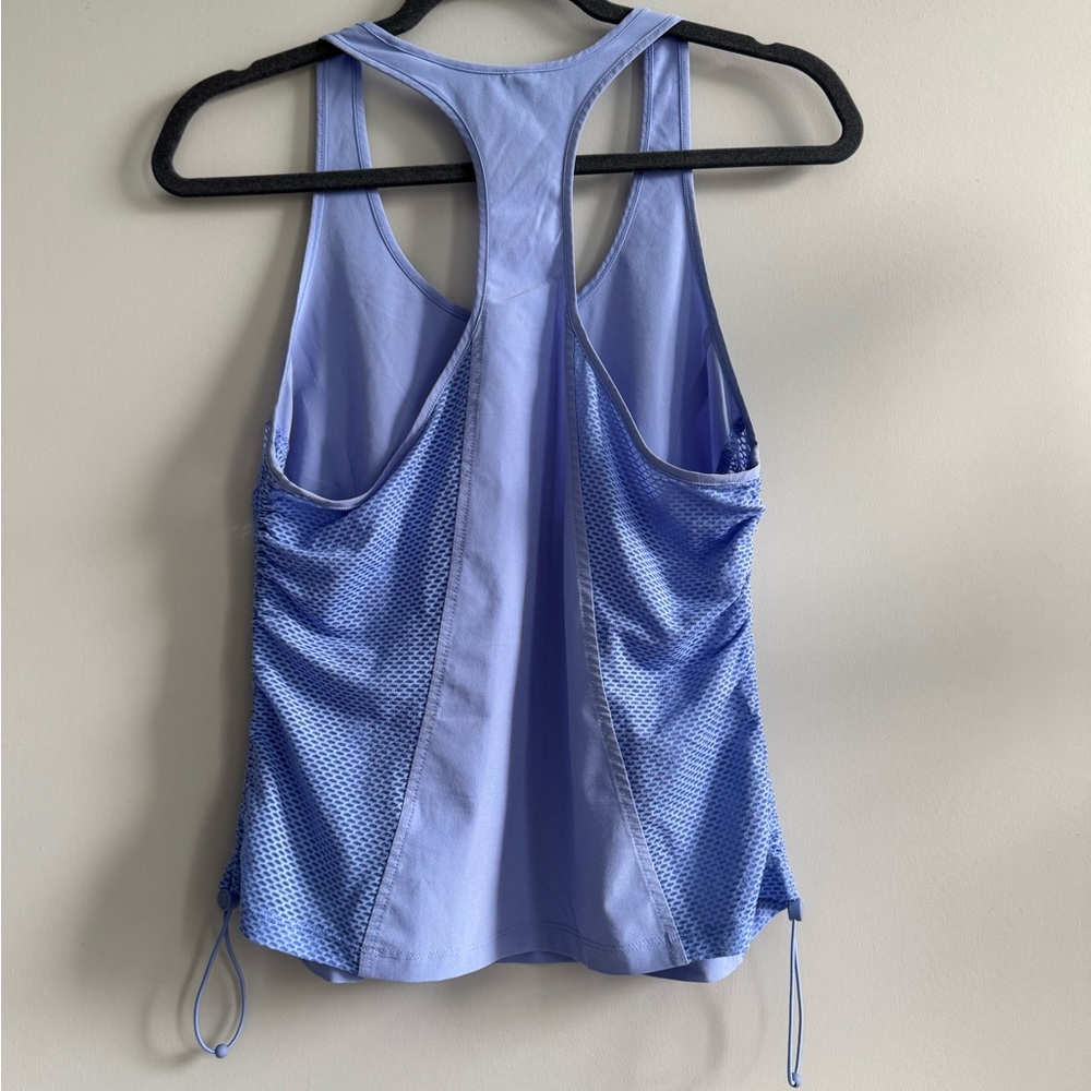 Athleta Yosemite Ruched Drawstring Side Racerback Tank - Picture 3 of 6